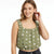 Oneill Women's Green Sleeveless Crop Top