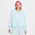 Nike Women's Baby Blue Sportswear Chill Terry Loose Full-Zip French Terry Jacket | Nike In Lebanon