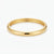 On 34th Women's Gold-Tone Hinged Bangle Bracelet