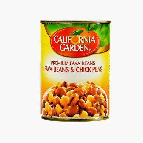 California Garden Fava Beans & Chickpeas 400g