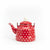 Liyang Red Dotted Enamel Coated Kettle (TK505) 1.1L | Liyang In Lebanon