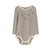 Sinsay Boy's Off White & Grey Striped Long Sleeve Bodysuits