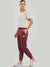 Puma Women's Burgundy Classic Relaxed French Terry Sweatpants | Puma In Lebanon