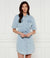 DKNY Women's Blue Denim Belted Dress | DKNY In Lebanon
