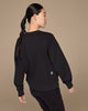 On Women's Black Club Crew Neck Relaxed Fit Sweatshirt  | On In Lebanon