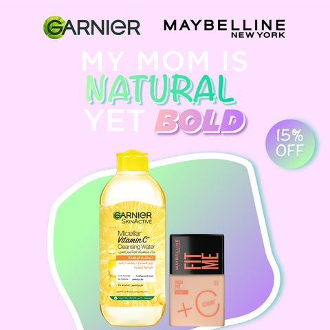 Garnier & Maybelline New York Bundle 15% OFF