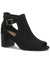 Giani Bernini Women's Black Suede Kelsie Open-Toe Shooties | Giani Bernini in Lebanon
