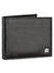 Trussardi Men's Black Leather Smooth Coin & Card Holder Wallet |Trussardi In Lebanon