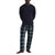 Perry Ellis Portfolio Men's Multicolor Knit Pajama Set