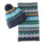 Club Room Men's Multicolor Knit Scarf & Hat Accessories Set