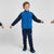 Sinsay Boy's Navy Drawstring Waist & Blue Zipper Pocket Sweatpants