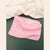 Sinsay Girls Pink Loop Design Ribbed Edge Scarf