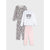 Sinsay Girl's Multicolor Leopard Print and "Roar!" Graphic 2-pack Pajama Set