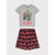 Sinsay Boy's Multicolor Short-Sleeve "Stranger Things" Graphic Pajama Set