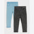 Sinsay Boy's Light Blue/Black Faux-Pocket Stretch Denim Jeans