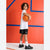 Sinsay Boy's Black With Contrast Polka-Dot Side Panels Shorts