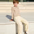Sinsay Boy's Beige & Brown Striped Blouse
