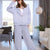 Sinsay Women's Light Grey Jacket With Drawstring Hood
