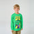 Sinsay Boy's Green HULK Printed Blouse