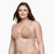 Olga By Warner's Women's Beige Cloud 9 Full-Figure Lace-Trim Minimizer Bra