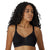 Bali Women's Black Double Support Lace Wireless Bra