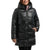 Hunter Women's Black Hooded Long Puffer Jacket