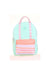 Kaukko Double Stripe Mint School Backpack K1767