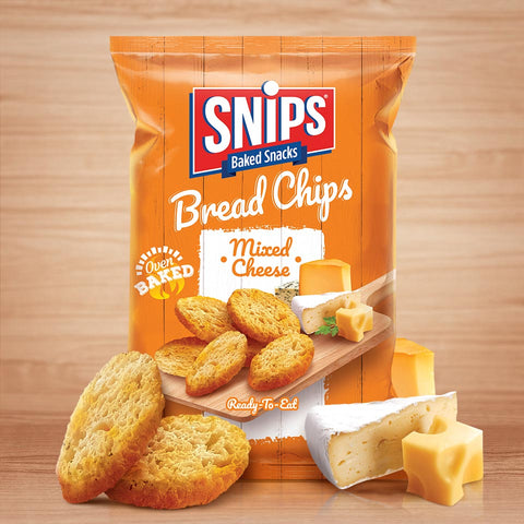 Snips Bread Chips Mixed Cheese 90g