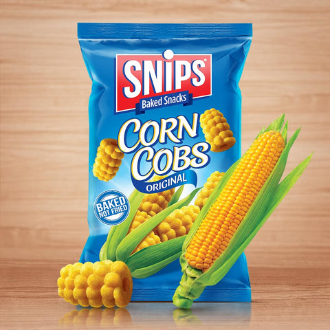 Snips Baked Corn Cobs Original 60g