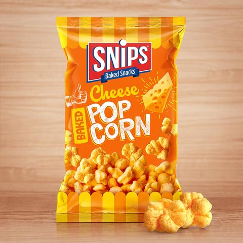 Snips Baked Cheese Pop Corn  18g