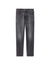 Black jeans on a white background