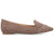 Journee Collection Women's Taupe Mindee Pointed Toe Flats | Journee Collection In Lebanon