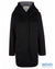 Q/S By S.Oliver Women's Black Hooded Coat | Q/S By S.Oliver In Lebanon