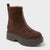 Wild Fable Women's Dark Brown Front Zip Platform Boot