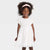 Cat & Jack Baby Girl's White Short Sleeve Ribbed Tulle Dress | Cat & Jack in Lebanon