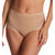 Leonisa Women's Nude Lace Stripe Briefs