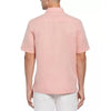 Cubavera Men's Pink Linen Blend Embroidered Panel Guayabera Shirt | Cubavera In Lebanon