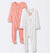 Cloud Island Baby Girls 2-Pack Long-Sleeve Zip-Up Footed Sleep & Play Overall | Cloud Island in Lebanon