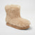 A New Day Women's Sand Terra Faux Fur Upper Paired With A Chunky Platform Sole Boots