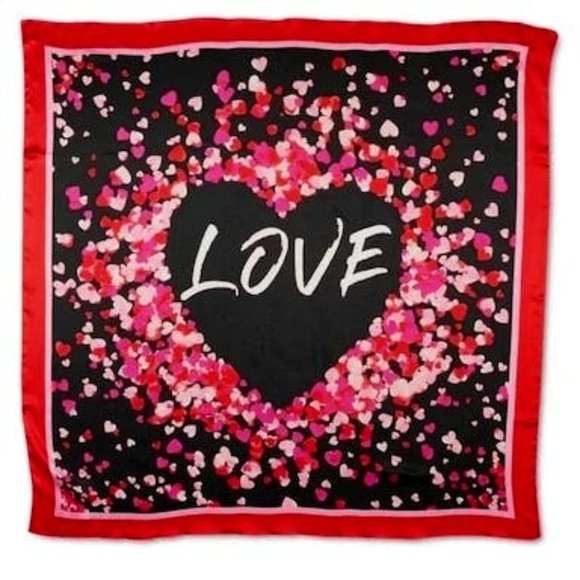 Giani Bernini Women's MulticolorLove Square Printed Scarf | Giani Bernini In Lebanon