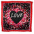 Giani Bernini Women's Multicolor Love Square Printed Scarf | Giani Bernini In Lebanon