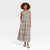 Knox Rose Women's Geometric Print One Shoulder A-Line Maxi Dress |Knox Rose In Lebanon