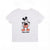 Bershka Boy's White Mickey Mouse Printed T-Shirt | Bershka In Lebanon