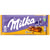 Milka Caramel chocolate bar packaging with purple and yellow design.