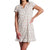 Lauren Ralph Lauren Women's White Classic Knit Flutter Floral Printed Sleep Dress