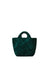 Naghedi Women's Dark Olive Velvet Petit Hand Bag | Naghedi In Lebanon