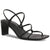 On 34th Heeled Women's Black Cloverr Sandals