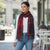Style & Co Women's Multicolor Plaid Fringe Wrap Scarf