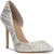 I.N.C. International Concepts Women's Silver Rhinestone Pointed Toe Heels