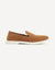 Celio Men's Camel Leather Moccasin | Celio In Lebanon